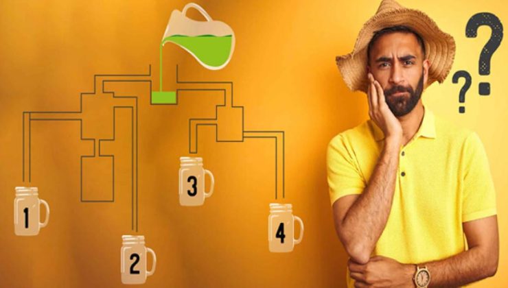 Mantık testi #5: İlk önce hangi bardağın dolacağını 20 saniye içerisinde bulabilir misiniz?