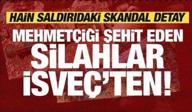 Mehmetçiği şehit eden silahlar İsveç’ten! Skandal detay ortaya çıktı