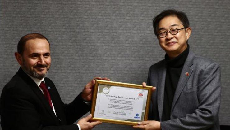 Güney Kore Büyükelçisi Lee’den Türkiye-Kore Dostluk Ormanları değerlendirmesi