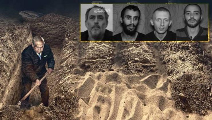 İsrail’den yine esir fiyaskosu: Gazze’de tutulan 4 İsrail vatandaşını daha vurdular