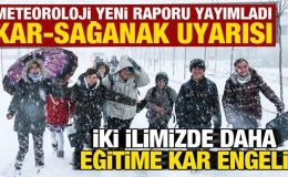 Son dakika: Meteoroloji yeni hava raporunu yayımladı! 3 ilimizde daha eğitime kar engeli..