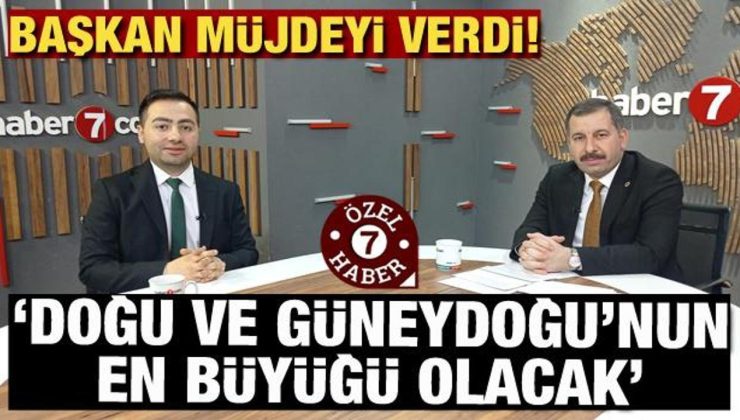 Başkan müjdeyi verdi: Doğu ve Güneydoğu’nun en büyük kütüphanesini inşa edeceğiz