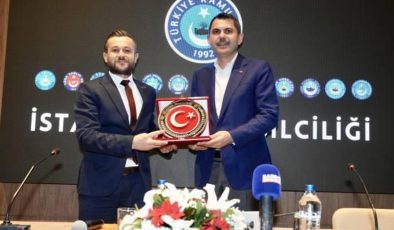 İBB Başkan adayı Kurum, Kamu-Sen’i ziyaret etti