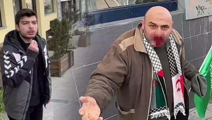 ‘Kelime-i Tevhid’ bayrağı taşıyan kişiye yumruk atmıştı! İşte istenen ceza…