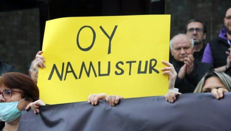 Partililer akın etti! ‘Adayımızı geri istiyoruz’ eylemi