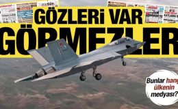 Sanki Türkiye’ye muhalifler… KAAN uçtu onlar ‘kör’ oldu!