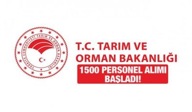 Tarım ve Orman Bakanlığı 1500 personel alımı başladı! İŞKUR üzerinden nasıl başvuru yapılır?