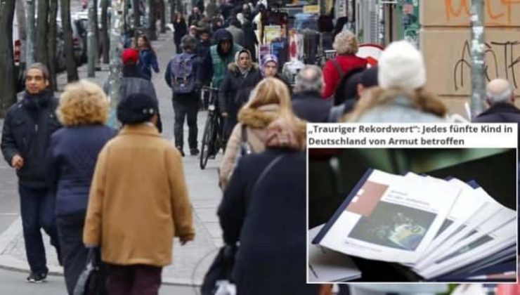 Almanya’da yoksulluk yüksek seviyeleri gördü