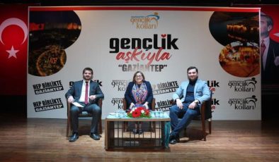 Başkan Şahin gençlerin sorularını yanıtladı
