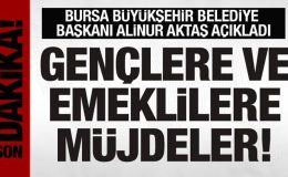 Bursa Büyükşehir Belediye Başkanı Alinur Aktaş projelerini açıkladı