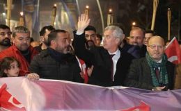 Çanakkale Zaferi’nin 109. yıl dönümü için Büyükçekmece’de zafer yürüyüşü