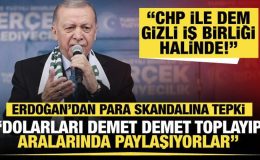 Cumhurbaşkanı Erdoğan: CHP-DEM gizli işbirliği halinde