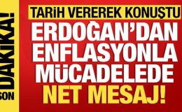 Cumhurbaşkanı Erdoğan’dan enflasyon mesajı: Yılın ikinci yarısından itibaren düşecek