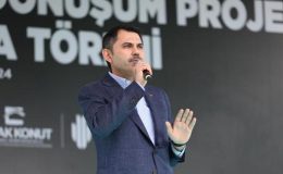 İBB Başkan Adayı Murat Kurum, Ümraniye’de temel atma töreni’ne katıldı