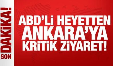 Son Dakika: ABD’li heyetten Ankara’ya F-16 ziyareti!