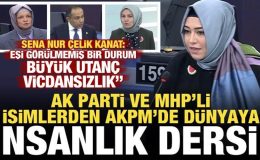 AK Parti ve MHP’li vekillerden AKPM’de dünyaya insanlık dersi
