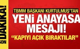 Numan Kurtulmuş’tan yeni anayasa açıklaması: Kapıyı açık bıraktılar