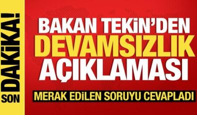 Devamsızlık konusunda esneklik olacak mı? Milli Eğitim Bakanı’ndan açıklama