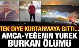 Diyarbakır’da yangın: Amca-yeğenin yürek burkan ölümü