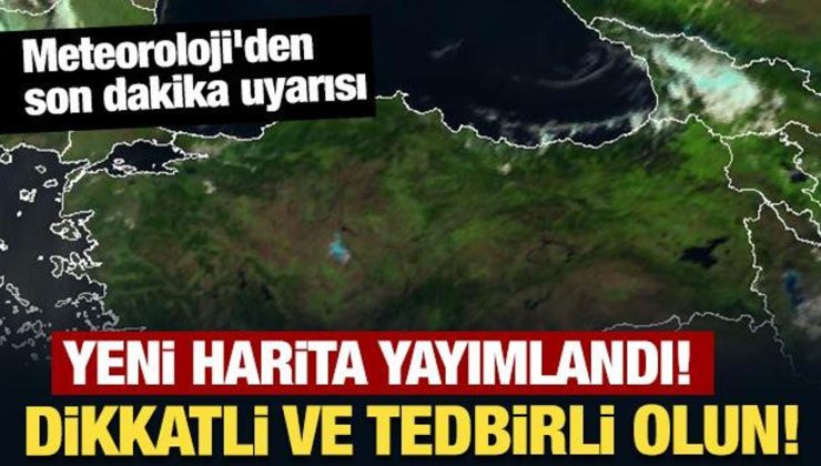 Meteoroloji’den dört kente sağanak yağış uyarısı!