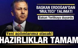 Başkan Erdoğan’dan ‘Mülteci’ talimatı! Bakan Yerlikaya duyurdu: Hazırlıklarımız tamam