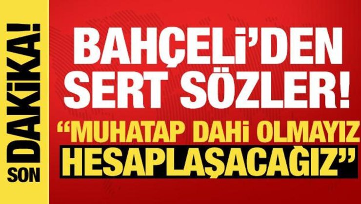 Devlet Bahçeli: CHP’nin şifreleri PKK’nın elinde