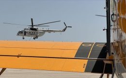 Hava araçları yangınla mücadeleye güç katıyor