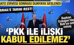 NATO Liderler Zirvesi sona erdi! Başkan Erdoğan’dan İsrail resti!