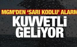 Son dakika: MGM’den çok sayıda il için sarı kodlu uyarı! Kuvvetli geliyor
