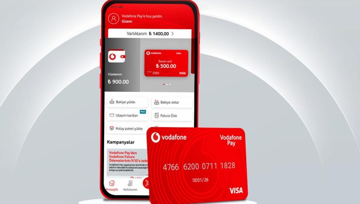 Vodafone Pay ile ‘Kolay Paket’ alanlara nakit iade!