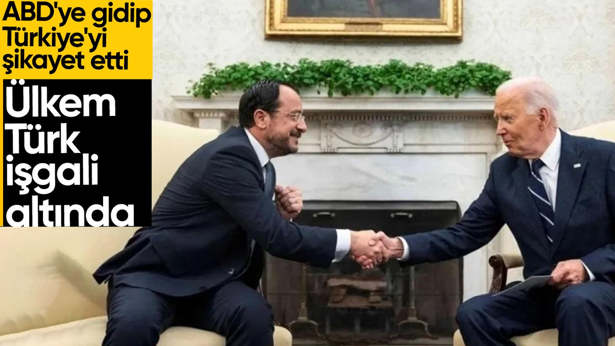 Nikos Hristodulidis Türkiye’yi Biden’a şikayet etti